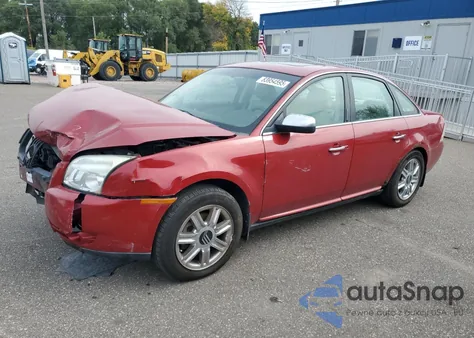 2009 Mercury Sable Premier from USA, damaged, VIN 1MEHM42W99G619778